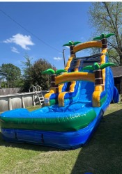 Palm20Tree20Blue 1746967723 Palm Tree Blue Waterslide 20 FT